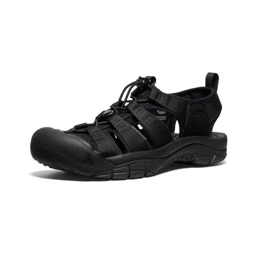 Black Men Keen Newport H2 Hiking Sandals | 36045-FBQS