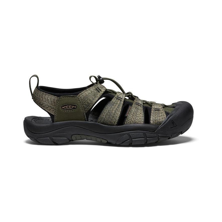 Black Men Keen Newport H2 Hiking Sandals | 45270-GQJS