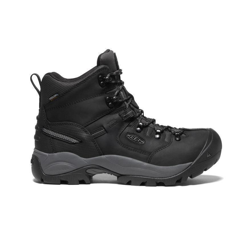 Black Men Keen Pittsburgh Energy 6 Waterproof (Carbon Fiber Toe) Hiking Boots | 19473-AWML