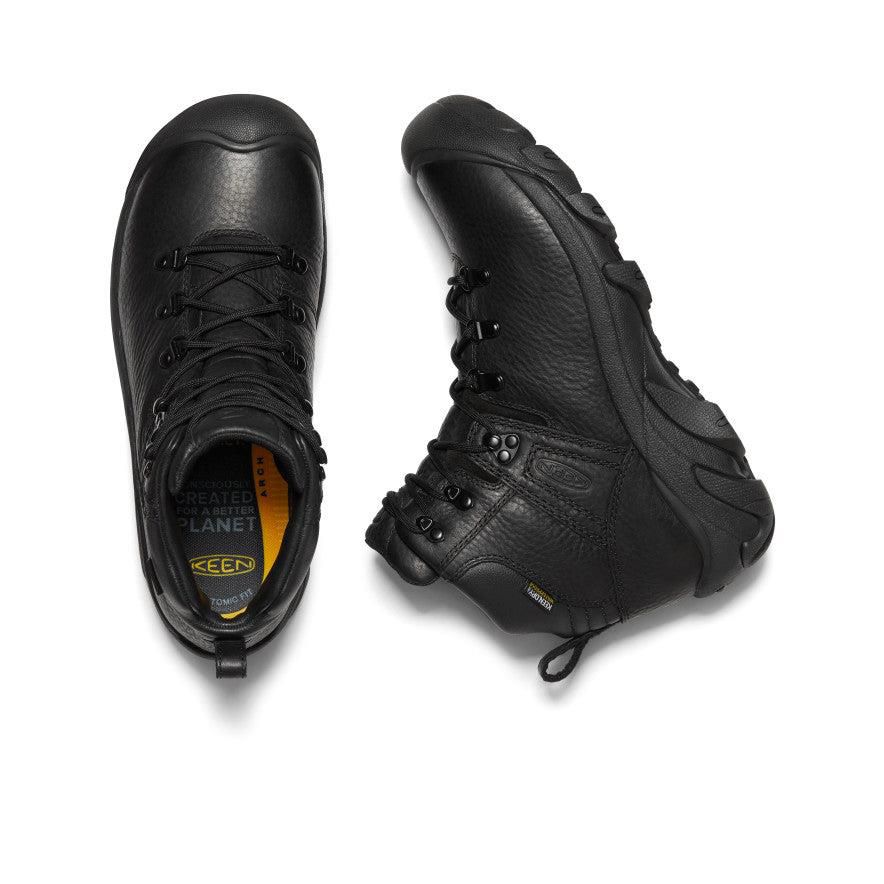 Black Men Keen Pyrenees Waterproof Hiking Boots | 43261-OBAV