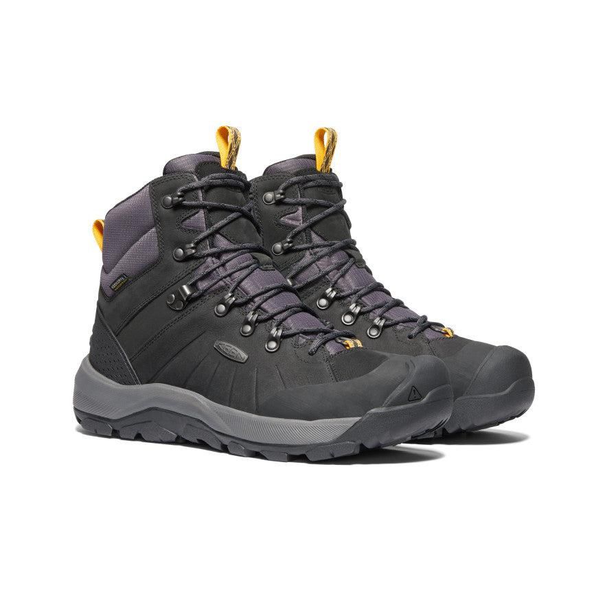 Black Men Keen Revel IV Polar Waterproof Hiking Boots | 80621-KBGN