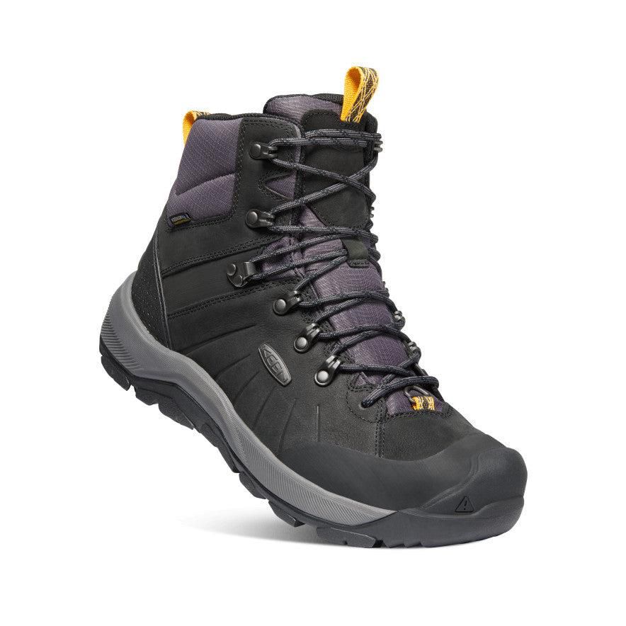 Black Men Keen Revel IV Polar Waterproof Hiking Boots | 80621-KBGN