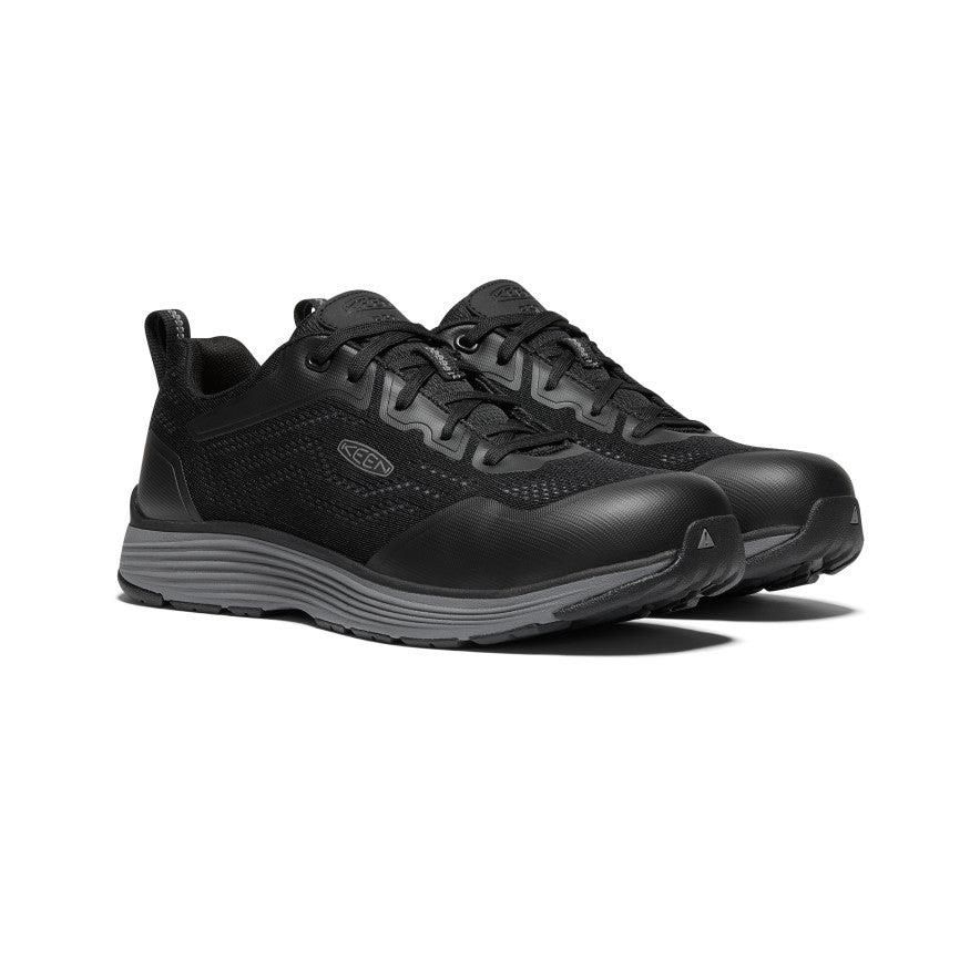 Black Men Keen Sparta 2 ESD (Aluminum Toe) Work Shoes | 65243-OGCT