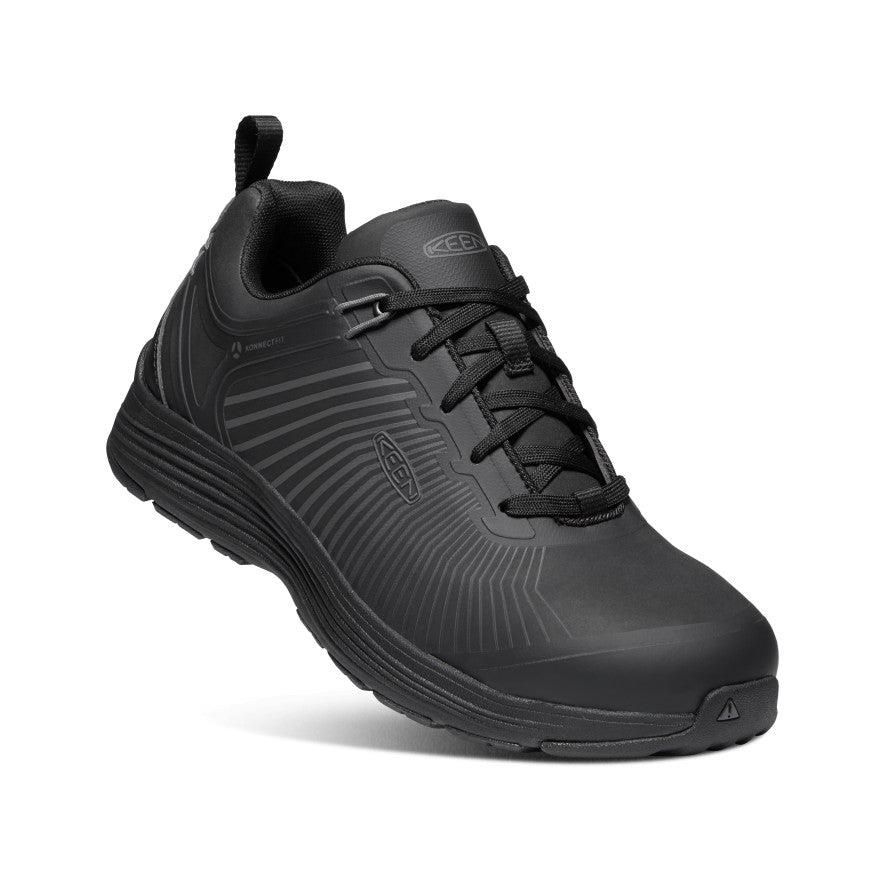 Black Men Keen Sparta XT (Aluminum Toe) Sneakers | 26489-EZBT