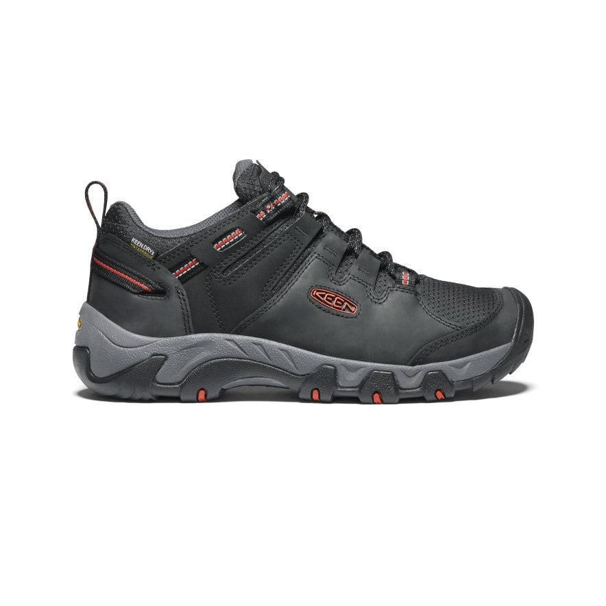 Black Men Keen Steens Waterproof Hiking Shoes | 91570-NUGP