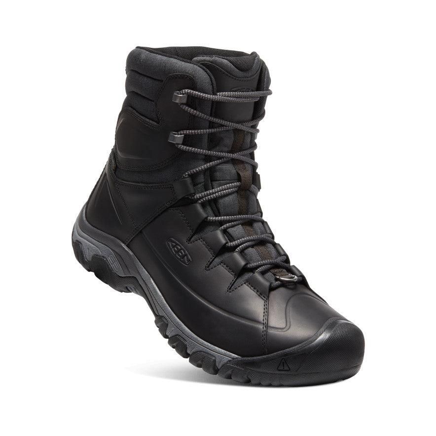 Black Men Keen Targhee High Lace Waterproof Boots | 56190-PCJQ