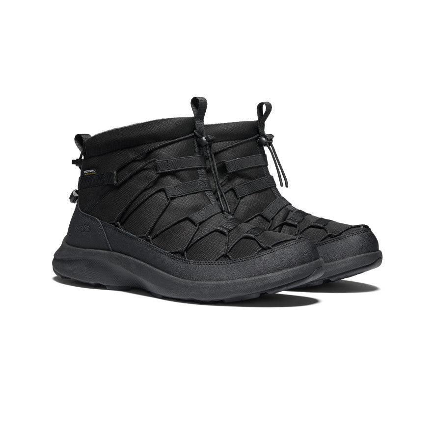 Black Men Keen UNEEK SNK Waterproof Chukka Boots | 67928-ZOHA