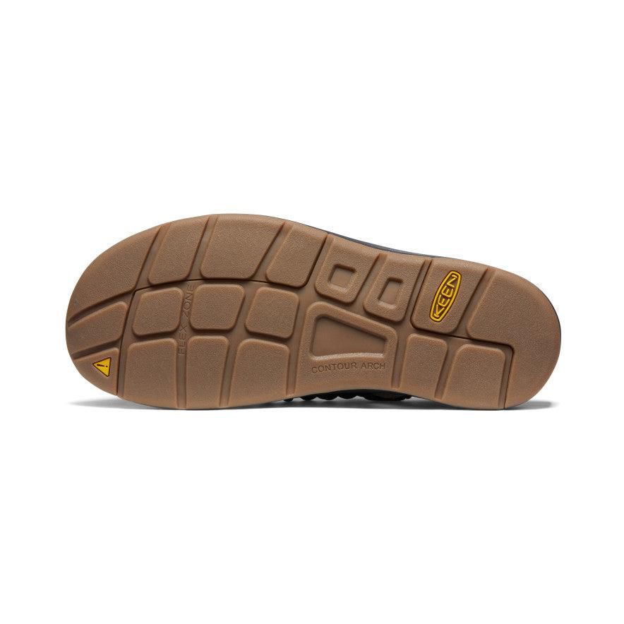 Black Men Keen UNEEK Sneaker Sandals | 49701-AURI