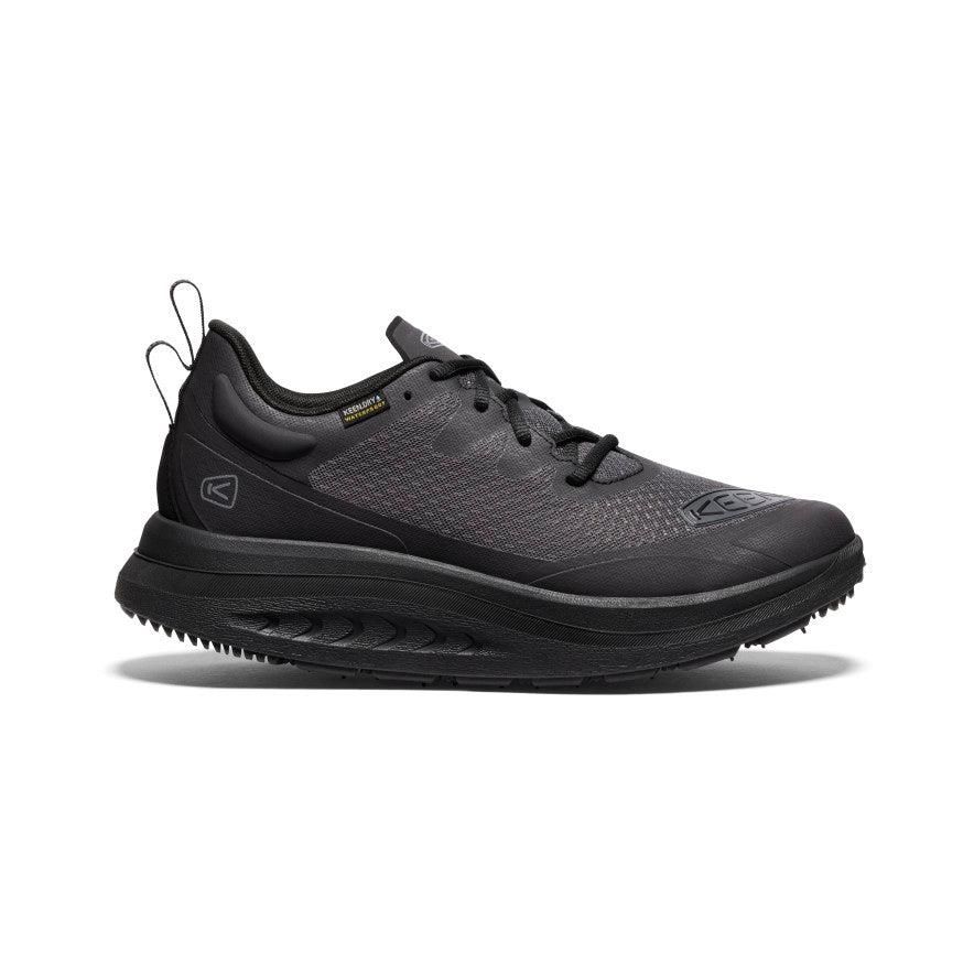 Black Men Keen WK400 Waterproof Walking Shoes | 21346-VDKN