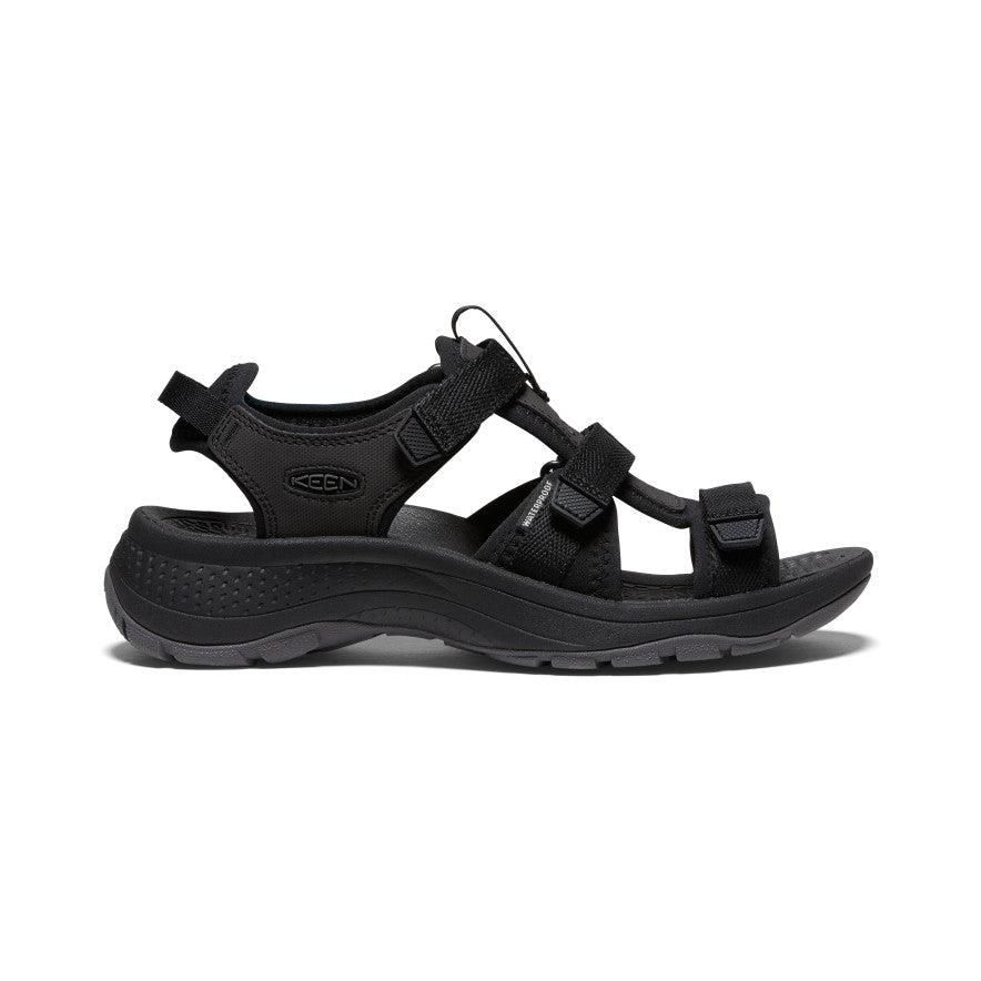 Black Women Keen Astoria West Open-Toe Sandals | 97258-UORC