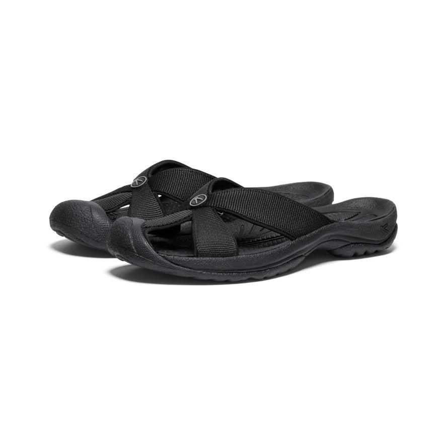 Black Women Keen Bali Sandal Slides | 87159-ENMH