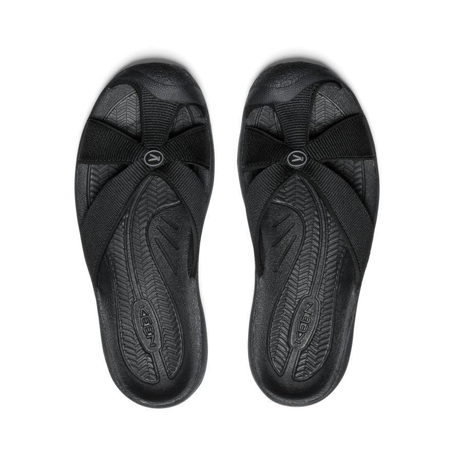 Black Women Keen Bali Sandal Slides | 87159-ENMH