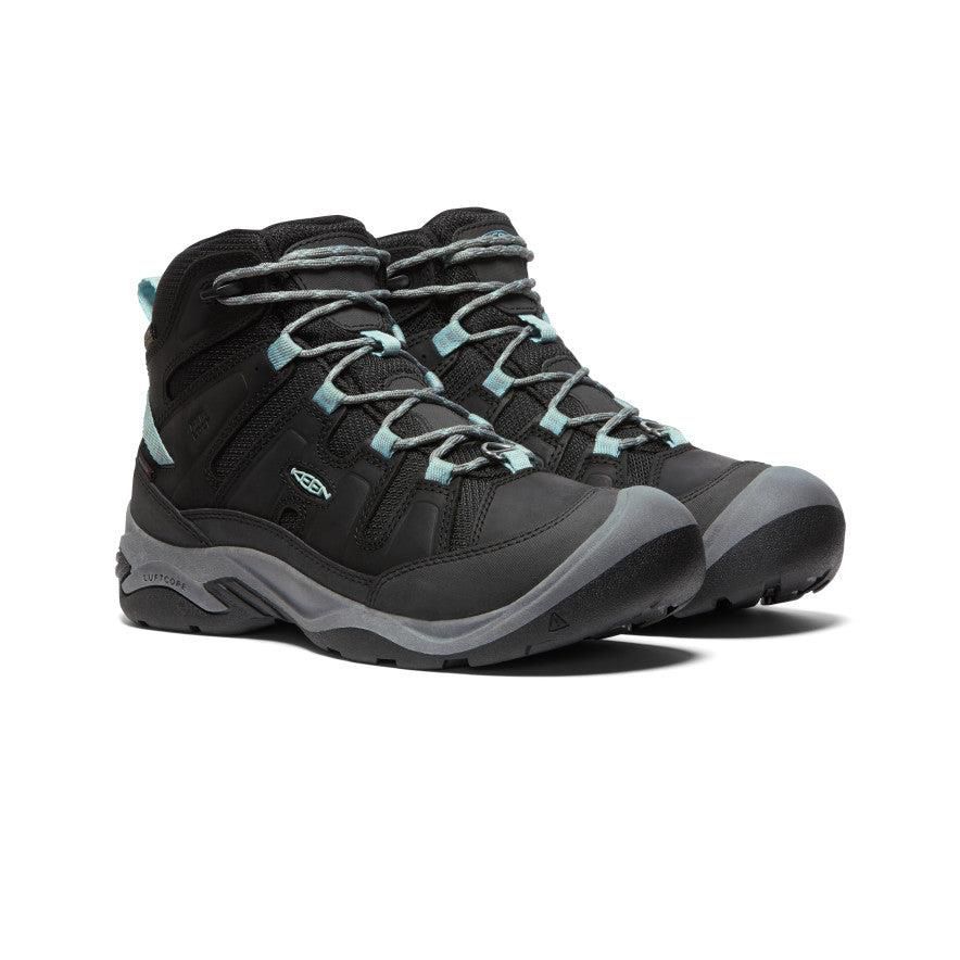 Black Women Keen Circadia Polar Waterproof Boots | 21043-EIVS