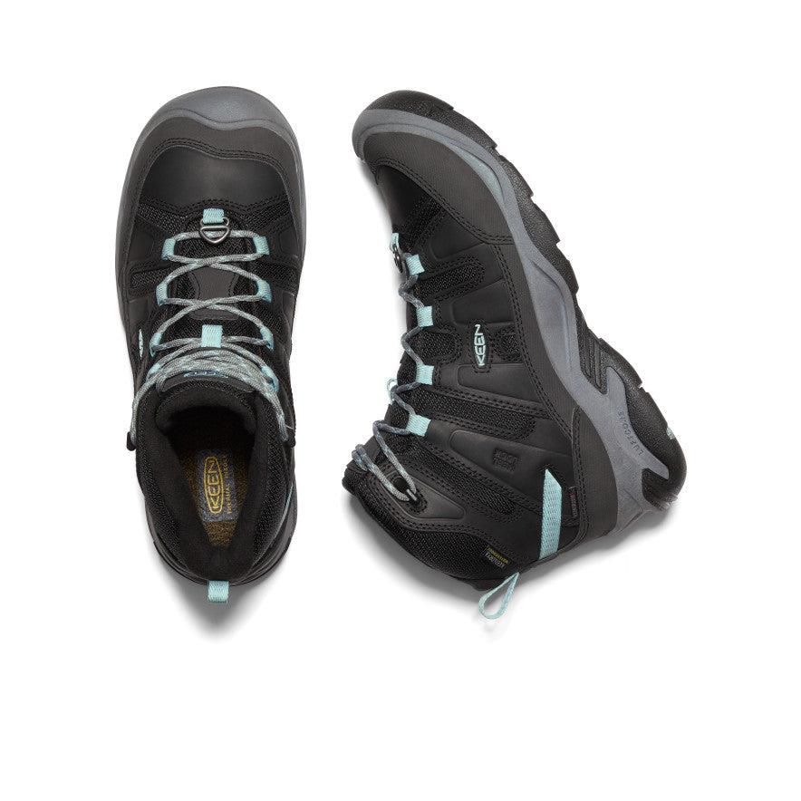 Black Women Keen Circadia Polar Waterproof Boots | 21043-EIVS