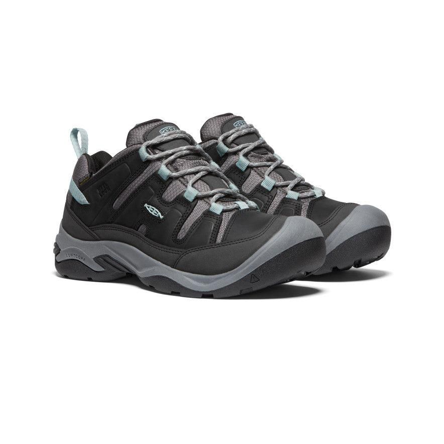 Black Women Keen Circadia Waterproof Sneakers | 78019-BHVC