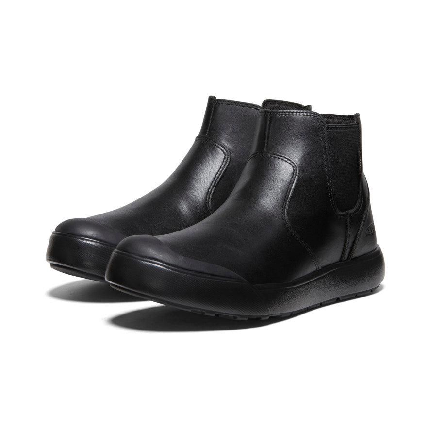 Black Women Keen Elena Waterproof Chelsea Boots | 92351-SNTD