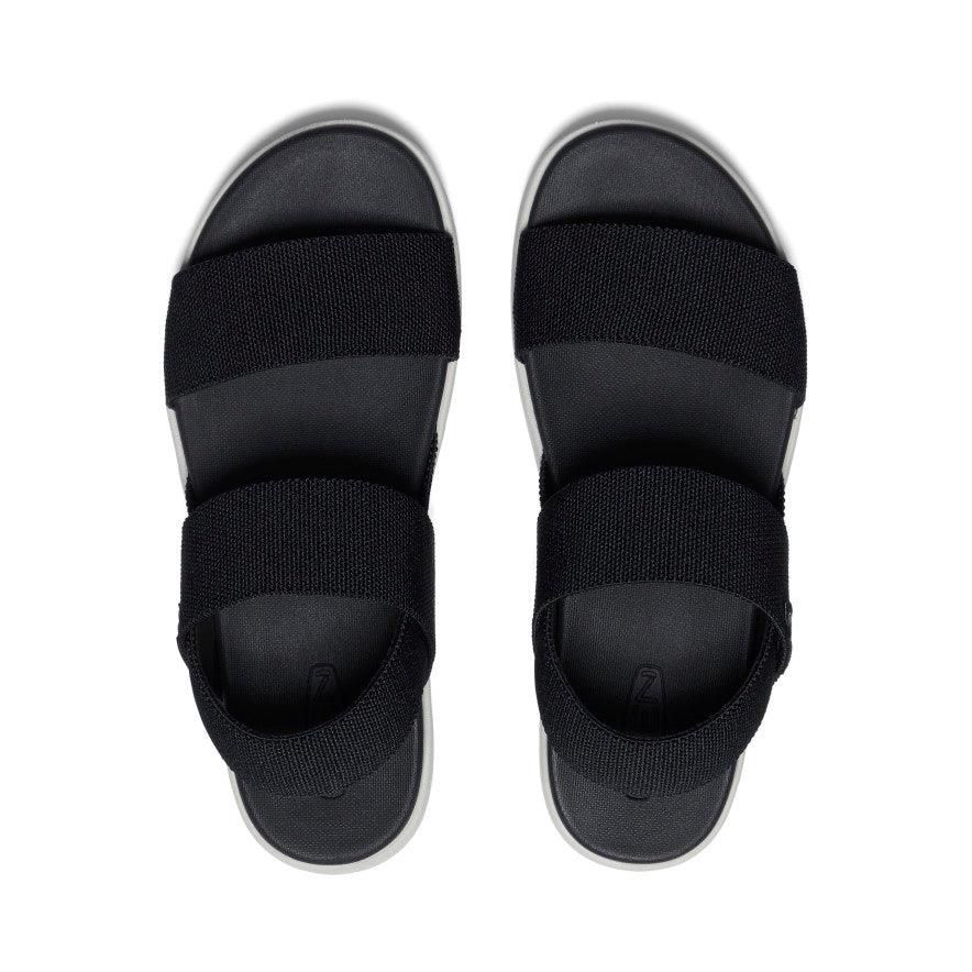 Black Women Keen Elle Backstrap Sandals | 71058-GRKT