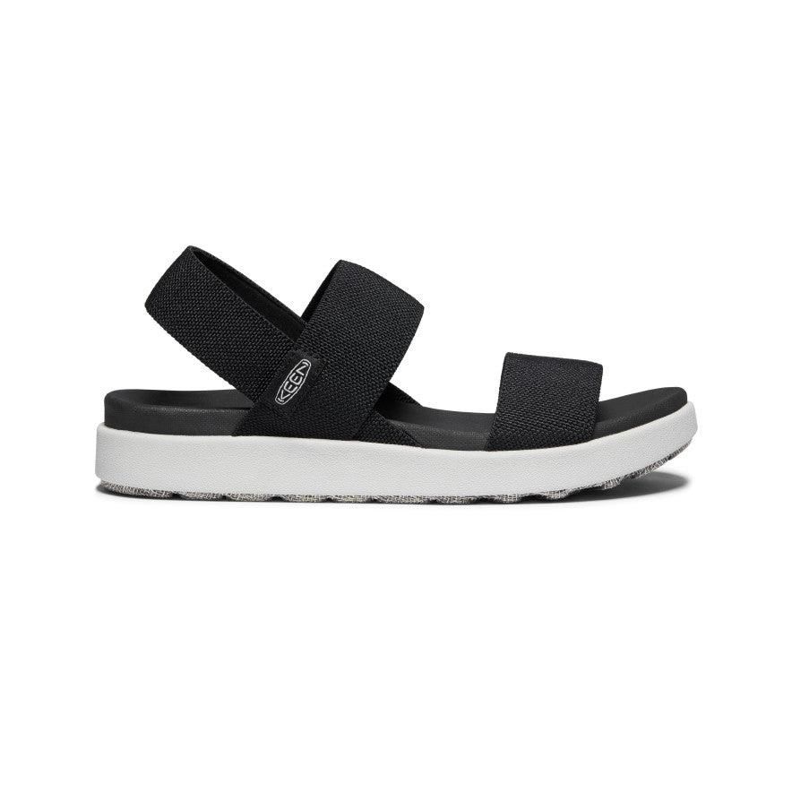 Black Women Keen Elle Backstrap Sandals | 71058-GRKT