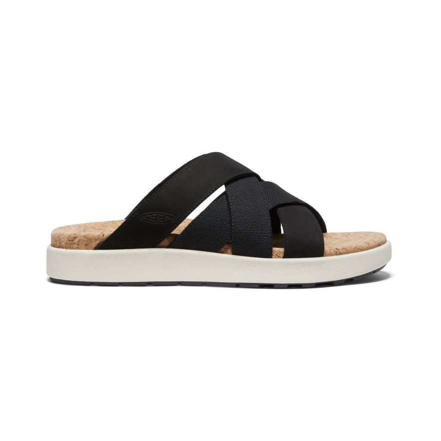 Black Women Keen Elle Mixed Slides | 05462-VZGJ