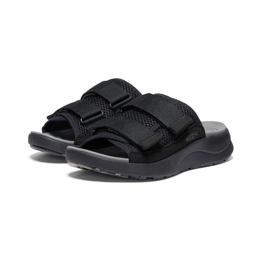 Black Women Keen Elle Sport Slides | 08192-YXJC