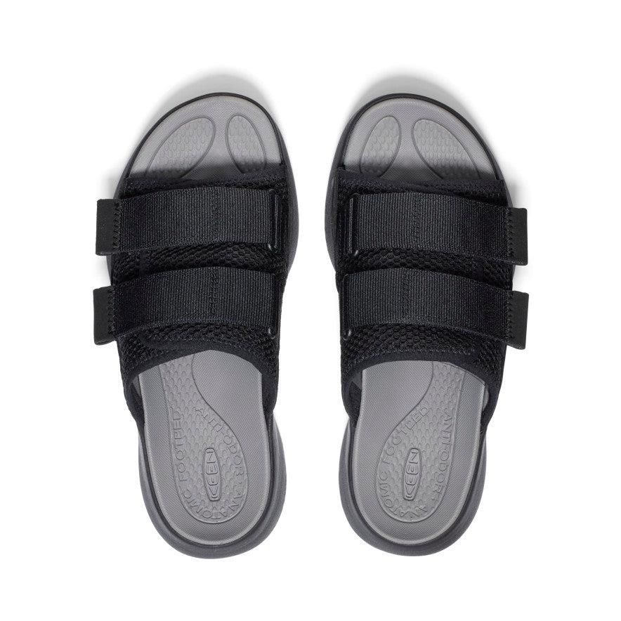 Black Women Keen Elle Sport Slides | 08192-YXJC