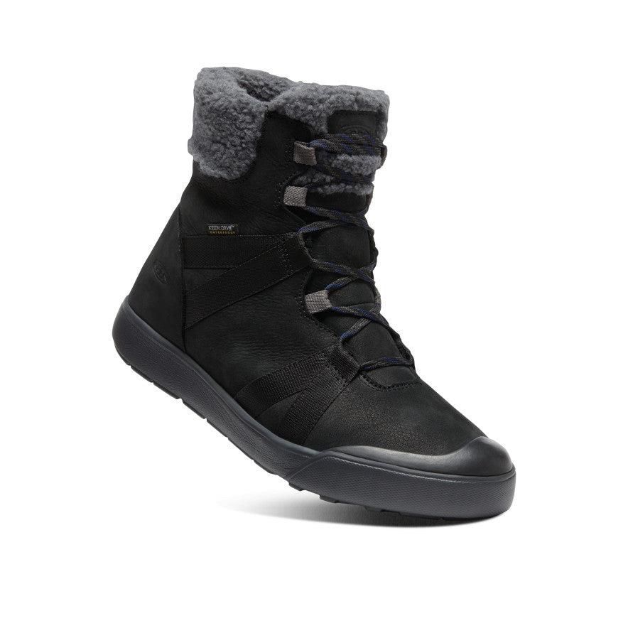 Black Women Keen Elle Winter Waterproof Boots | 35079-LBRF