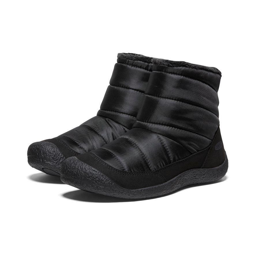 Black Women Keen Howser Fold Down Boots | 47891-CNGZ