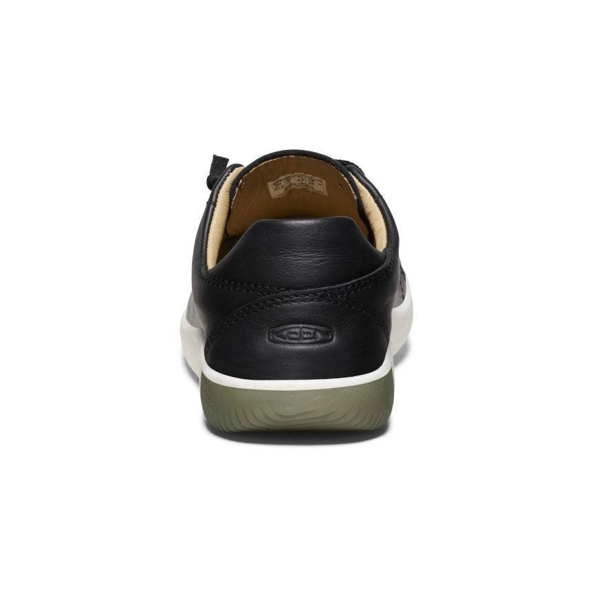 Black Women Keen KNX Leather Sneakers | 59632-ESLF