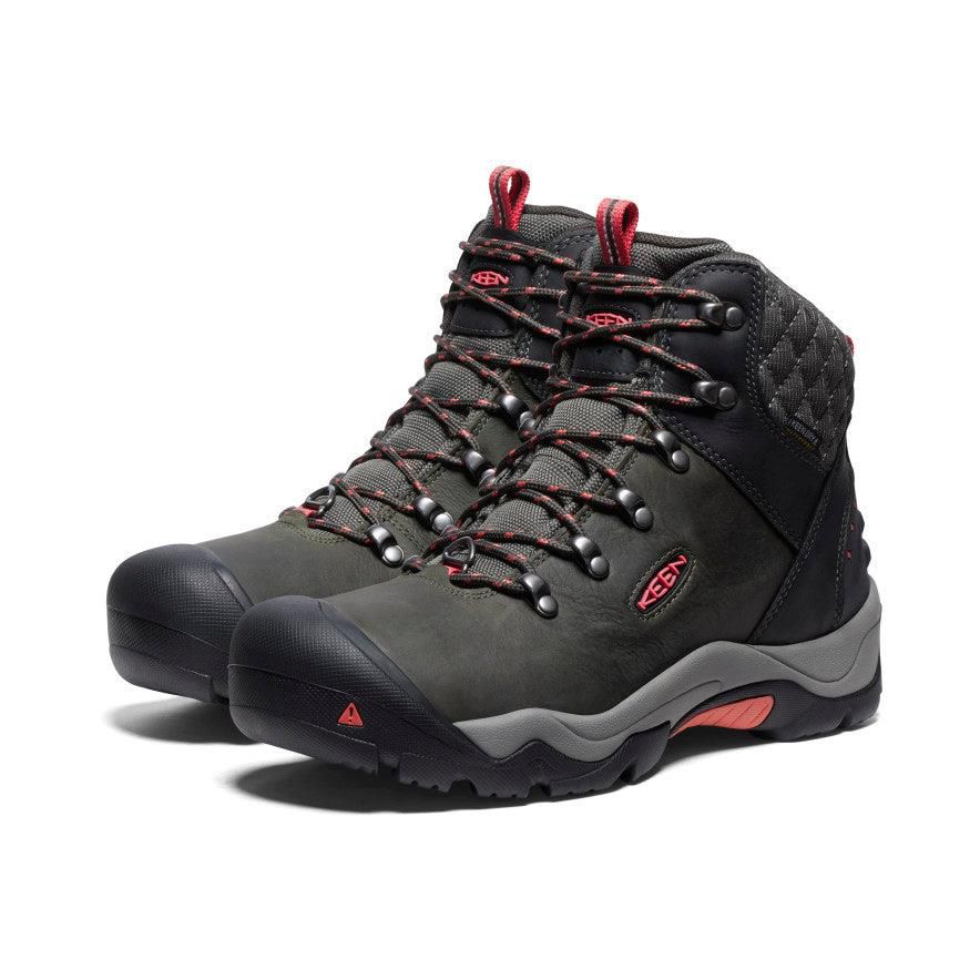 Black Women Keen Revel III Waterproof Winter Hiking Boots | 15762-BQCJ