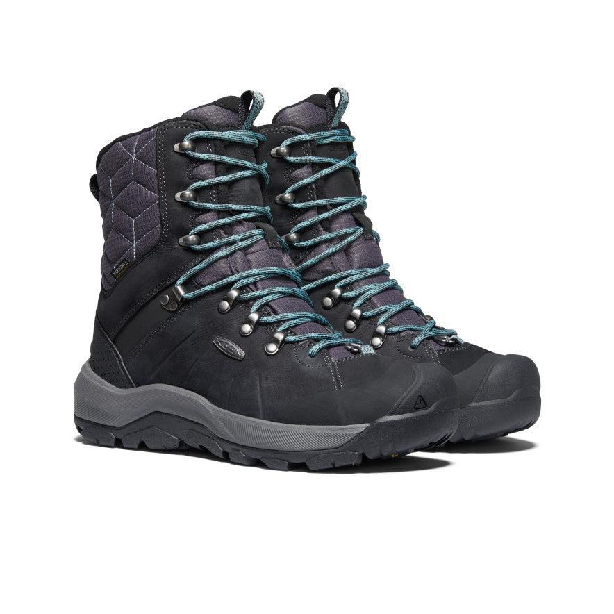 Black Women Keen Revel IV High Polar Waterproof Hiking Boots | 15308-PRQU