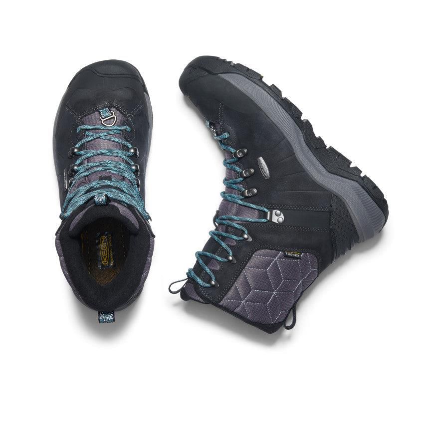 Black Women Keen Revel IV High Polar Waterproof Hiking Boots | 15308-PRQU