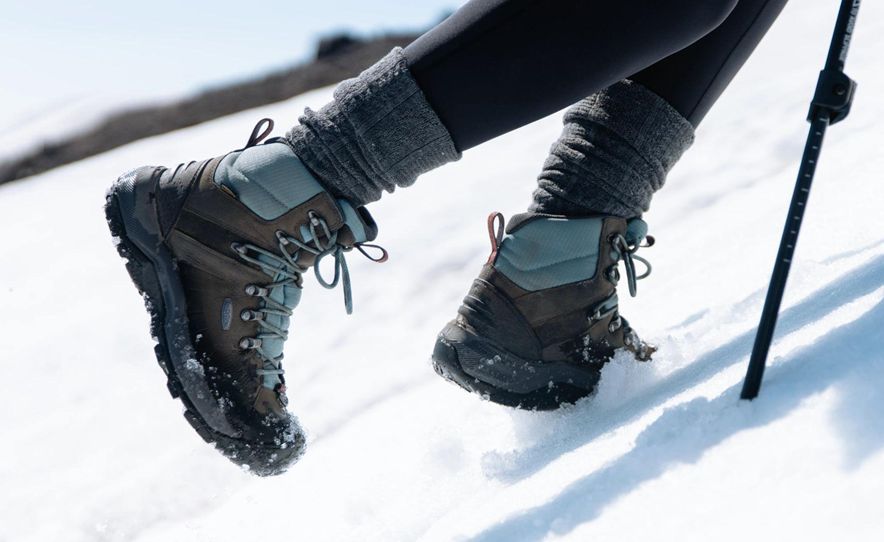 Black Women Keen Revel IV Polar Waterproof Hiking Boots | 17035-JEND