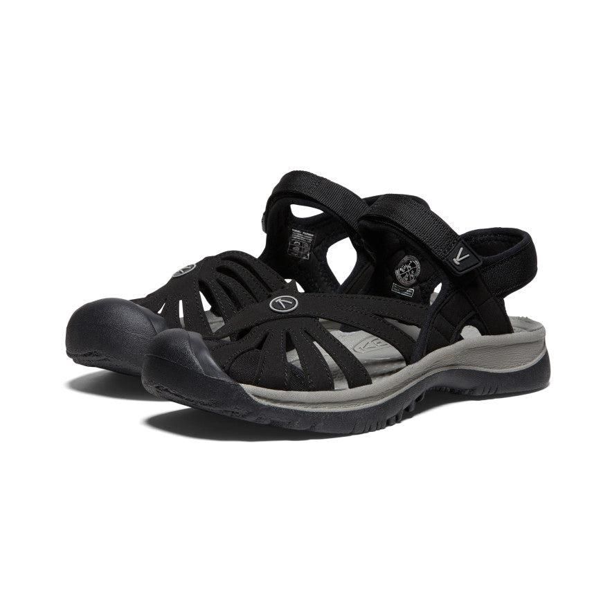 Black Women Keen Rose Hiking Sandals | 82615-FSOP