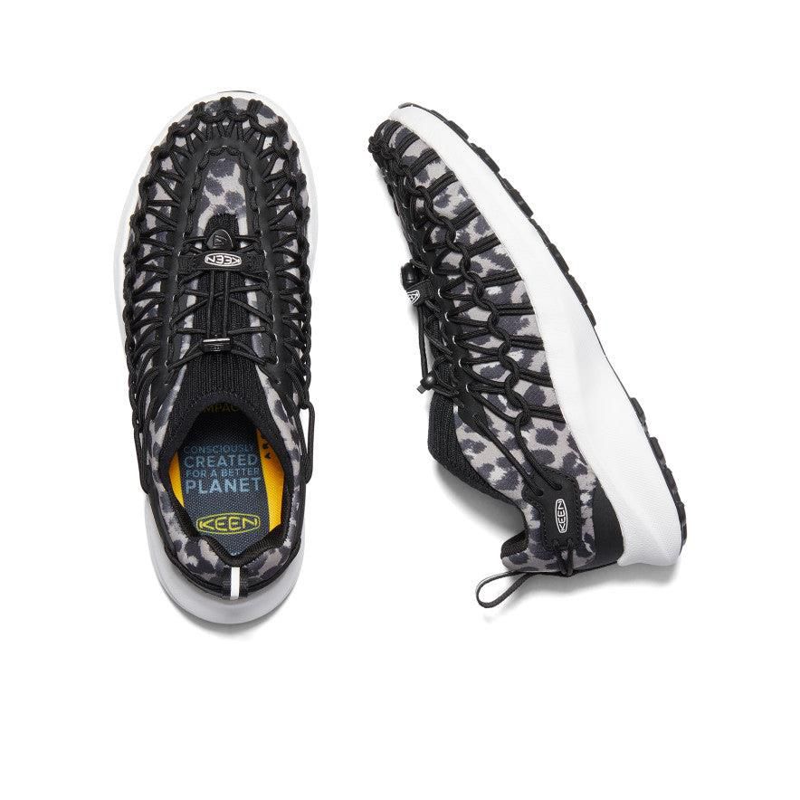 Black Women Keen UNEEK SNK Sneakers | 06589-BDKF