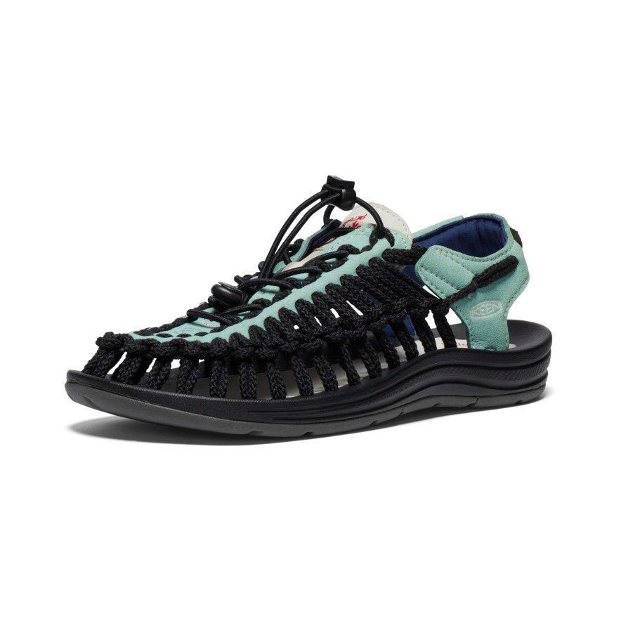 Black Women Keen UNEEK Sneaker Sandals | 50431-OBZK