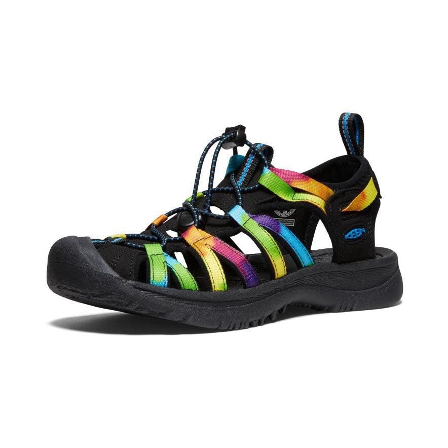 Black Women Keen Whisper Hiking Sandals | 84736-EBNM