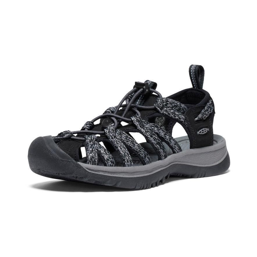 Black Women Keen Whisper Hiking Sandals | 48271-MJIA