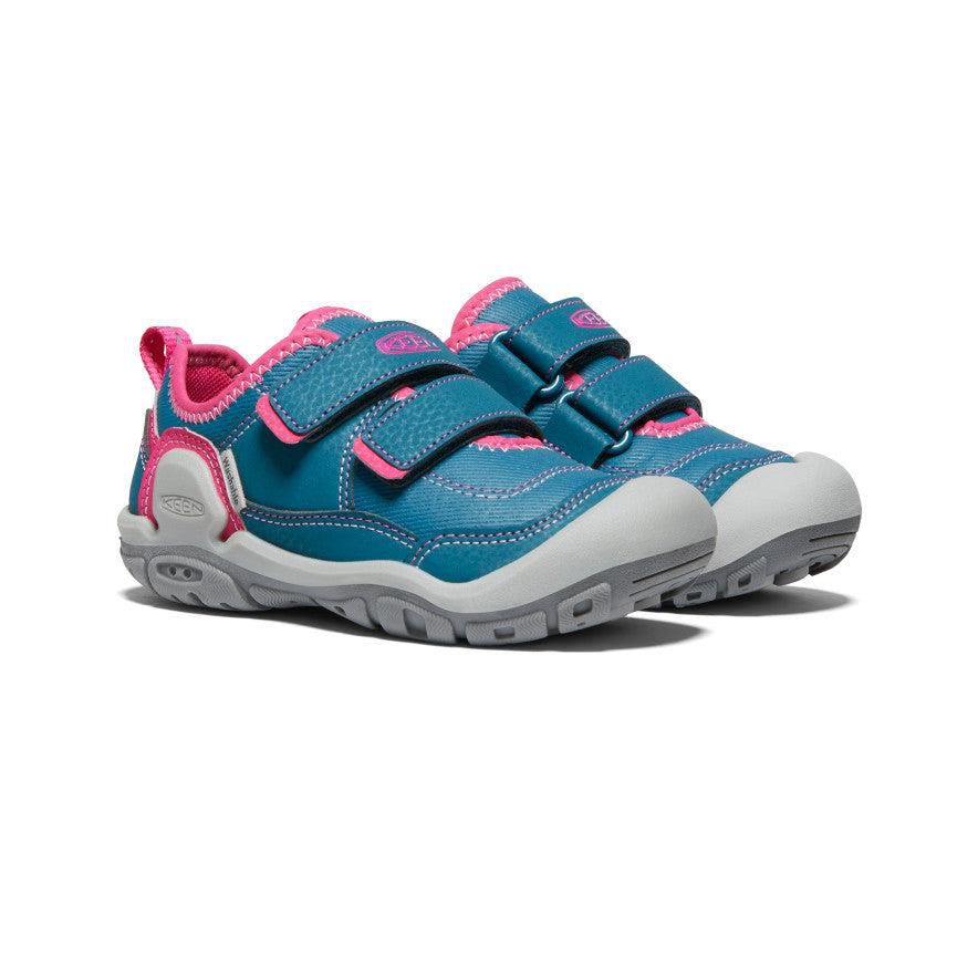 Blue Kids' Keen Knotch Hollow Double Strap Sneakers | 73291-BPQD