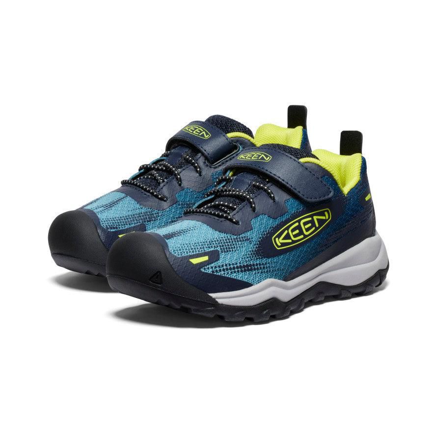 Blue Kids' Keen Wanduro Speed Hiking Shoes | 16920-SGMO