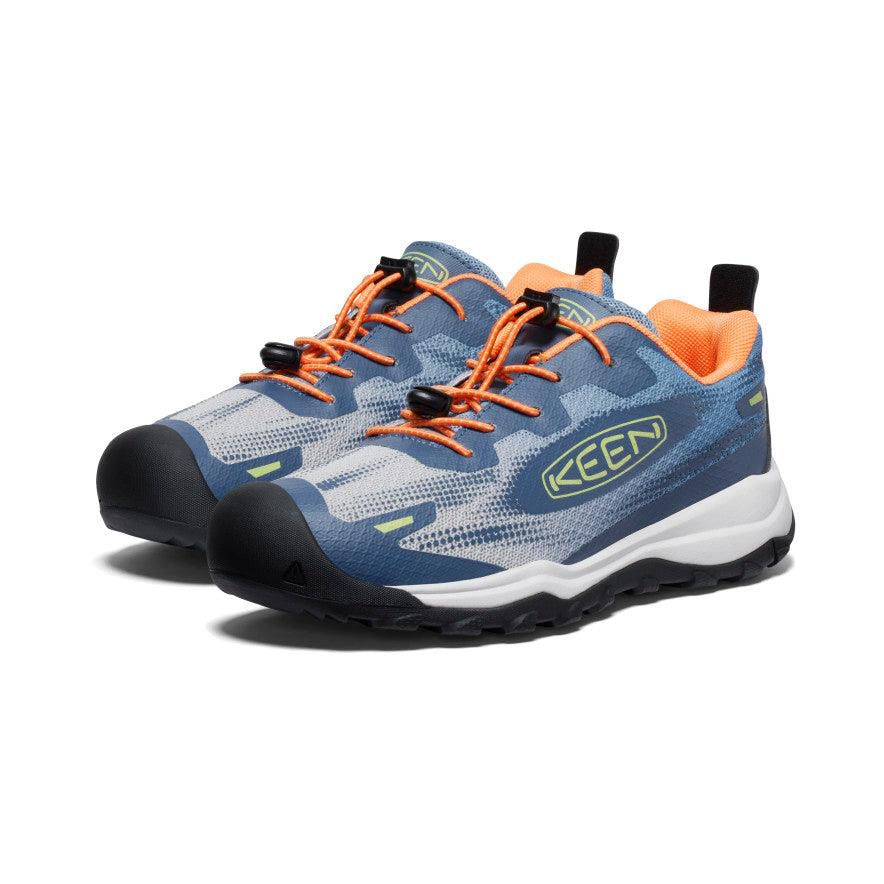 Blue Kids' Keen Wanduro Speed Hiking Shoes | 63920-IKMA