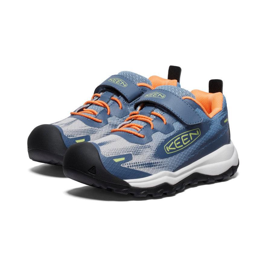 Blue Kids' Keen Wanduro Speed Hiking Shoes | 26049-RUNW