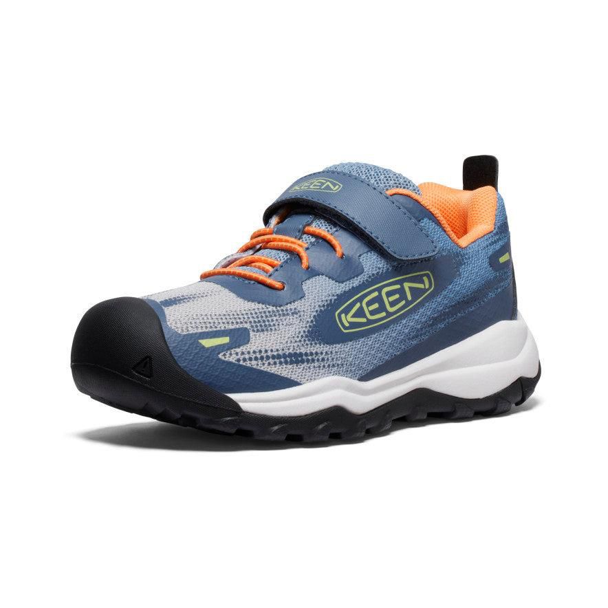 Blue Kids' Keen Wanduro Speed Hiking Shoes | 26049-RUNW