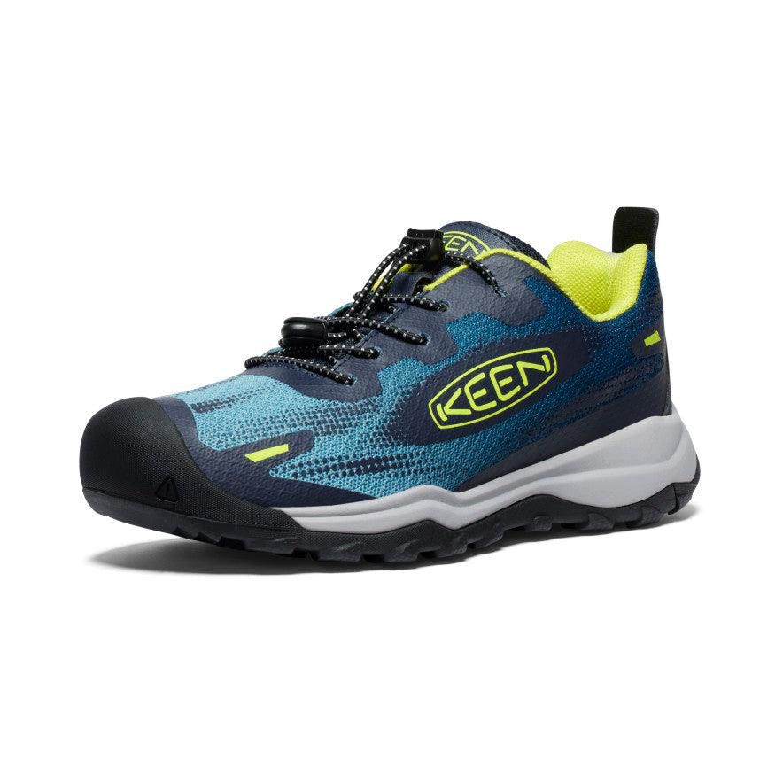 Blue Kids' Keen Wanduro Speed Hiking Shoes | 63182-PBQD