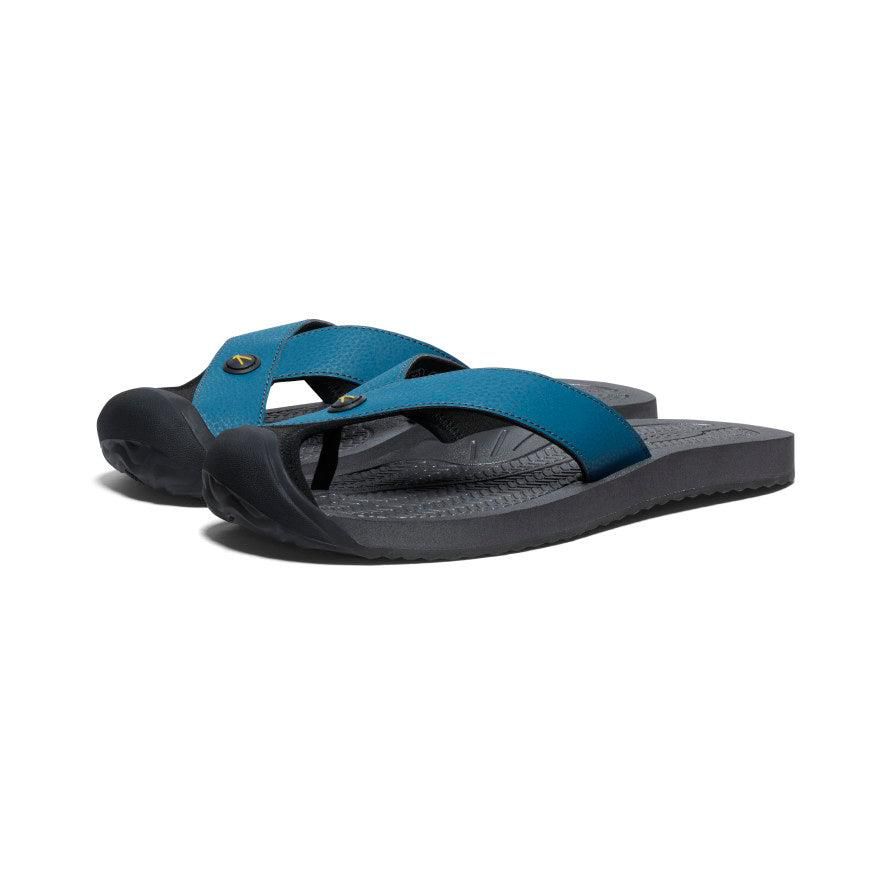 Blue Men Keen Barbados Flip-Flop Sandals | 95317-UAFS