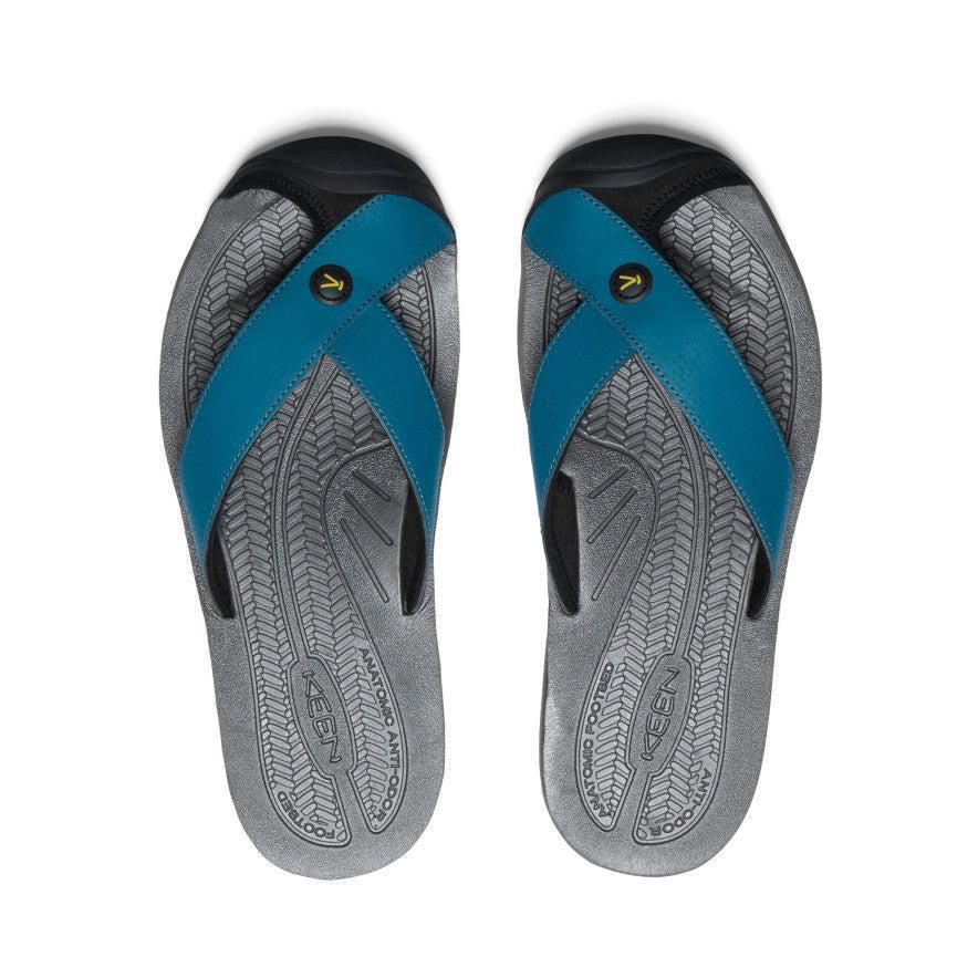 Blue Men Keen Barbados Flip-Flop Sandals | 95317-UAFS