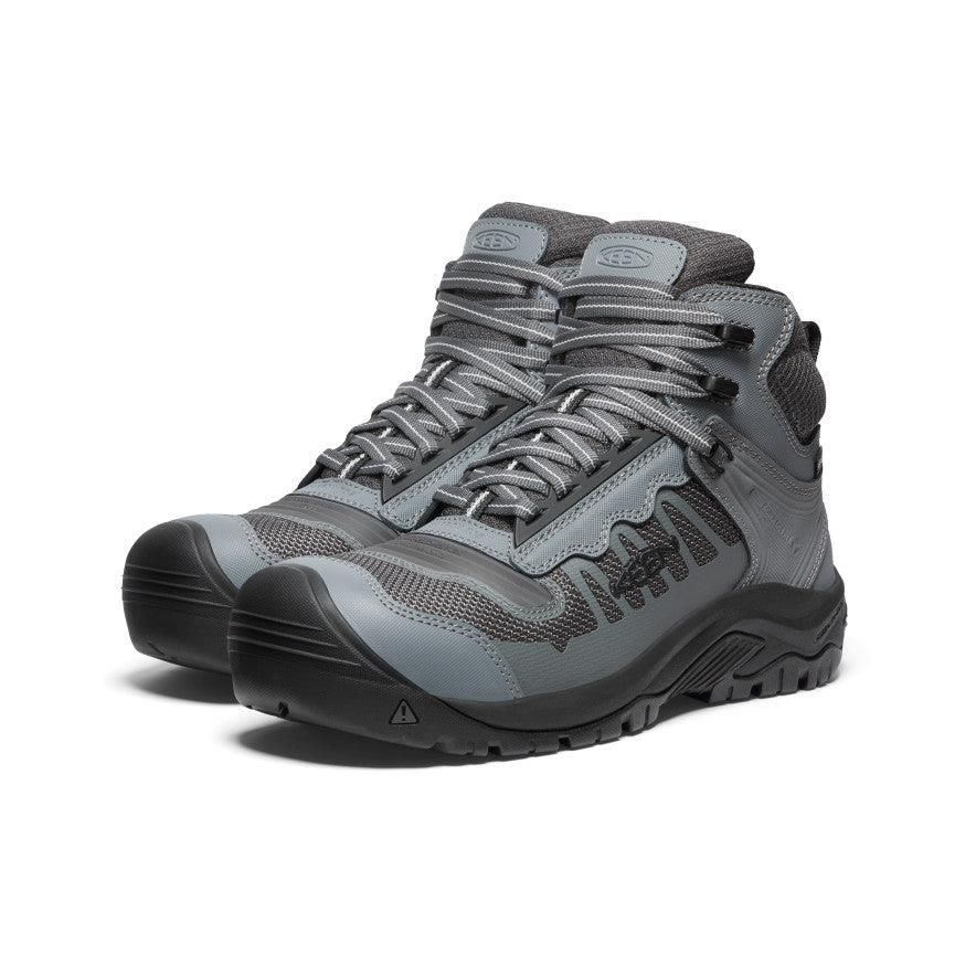 Blue Men Keen Reno Mid Waterproof (Carbon-Fiber Toe) Work Boots | 23470-WRZN