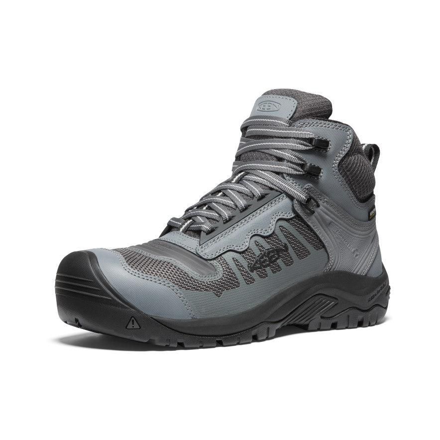 Blue Men Keen Reno Mid Waterproof (Carbon-Fiber Toe) Work Boots | 23470-WRZN