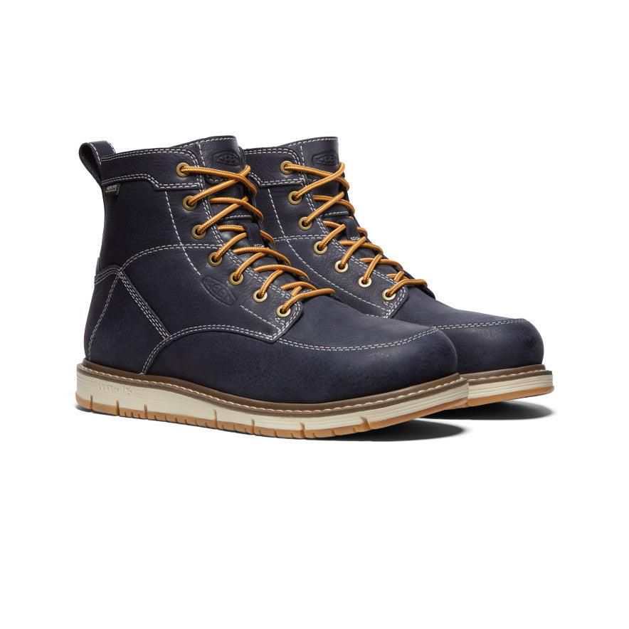 Blue Men Keen San Jose 6 Waterproof (Aluminum Toe) Boots | 53124-FEXH