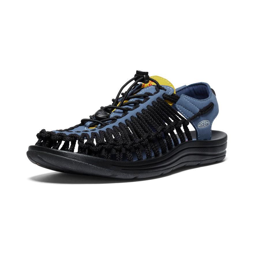 Blue Men Keen UNEEK Sneaker Sandals | 42361-XQDL