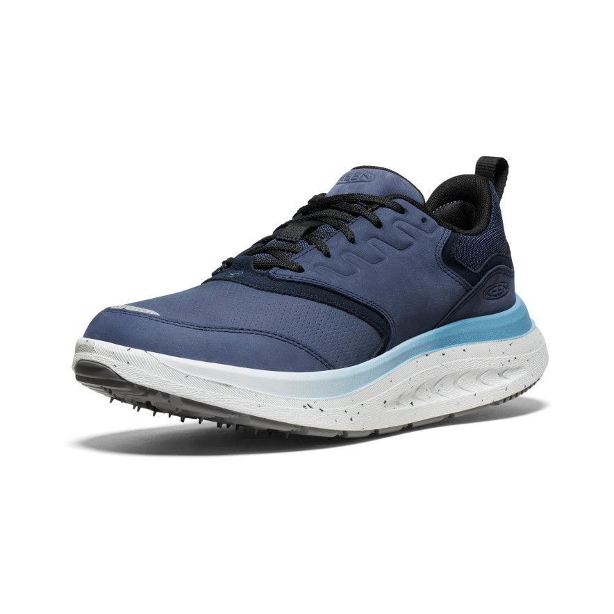 Blue Men Keen WK400 Leather Walking Shoes | 75064-LSPG